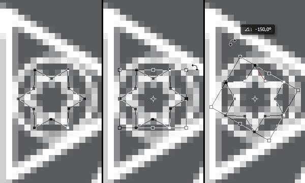 ‘Photoshop自制细腻漂亮的黑白几何图案‘