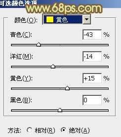 ‘Photoshop为树林美女加上柔和的古典褐色调效果教程‘