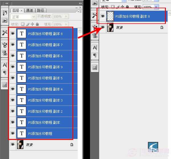 ‘PS给图片添加透明水印既不影响图片美观也不怕别人盗图‘