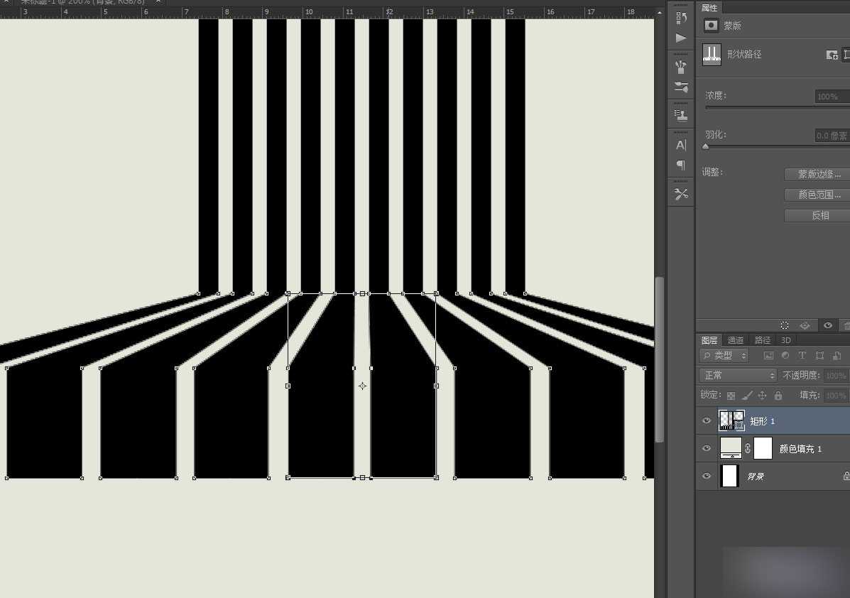 PS鼠绘简洁彩条海报 脚本之家 PS鼠绘教程2 技术分享