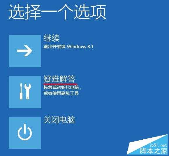 Win8.1系统映象备份好后如何恢复？
