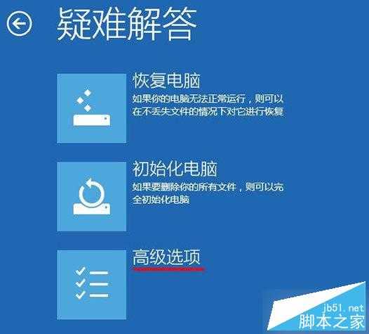 Win8.1系统映象备份好后如何恢复？