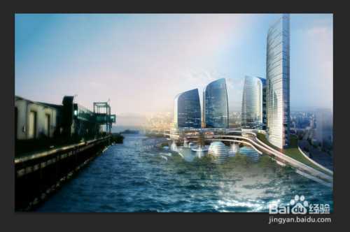 ‘Photoshop简单制作图片渐变效果‘