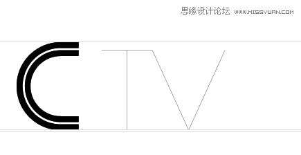 Illustrator制作电视台标志,破洛洛