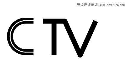 Illustrator制作电视台标志,破洛洛