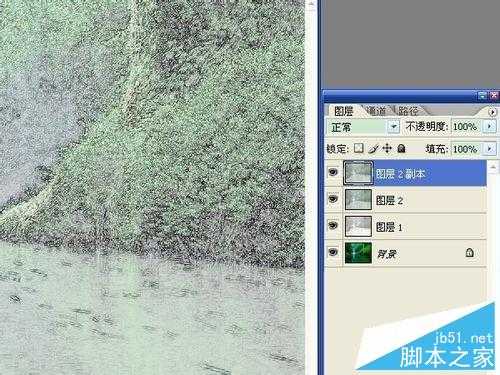 ‘用ps将照片变成漂亮的山水画效果‘