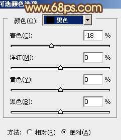 ‘Photoshop将树林美女图片调制出梦幻的橙褐色‘