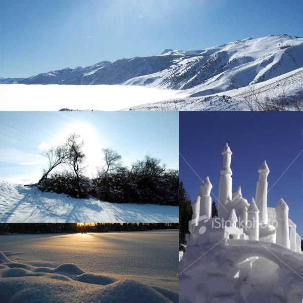 ‘photoshop将荒漠场景打造出迪士尼风格的雪景图‘