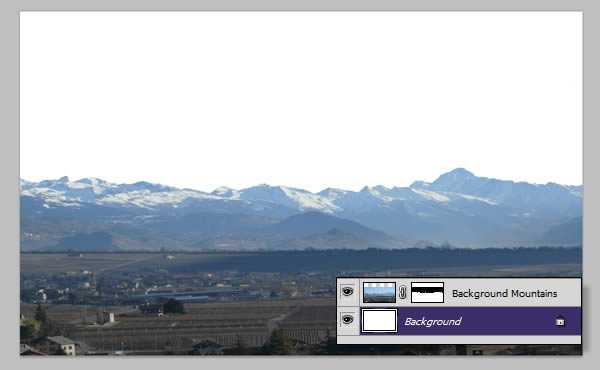 ‘photoshop将荒漠场景打造出迪士尼风格的雪景图‘