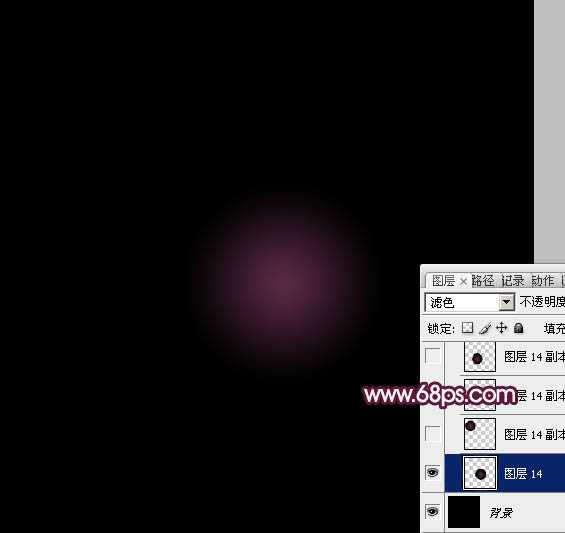 ‘Photosho打造绚丽的潮流光斑‘
