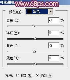 ‘Photoshop将外景人物图片调制出流行的暗调黄紫色‘