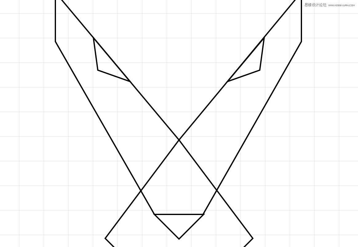 Illustrator绘制简约时尚的鹿形LOGO教程,PS教程,思缘教程网