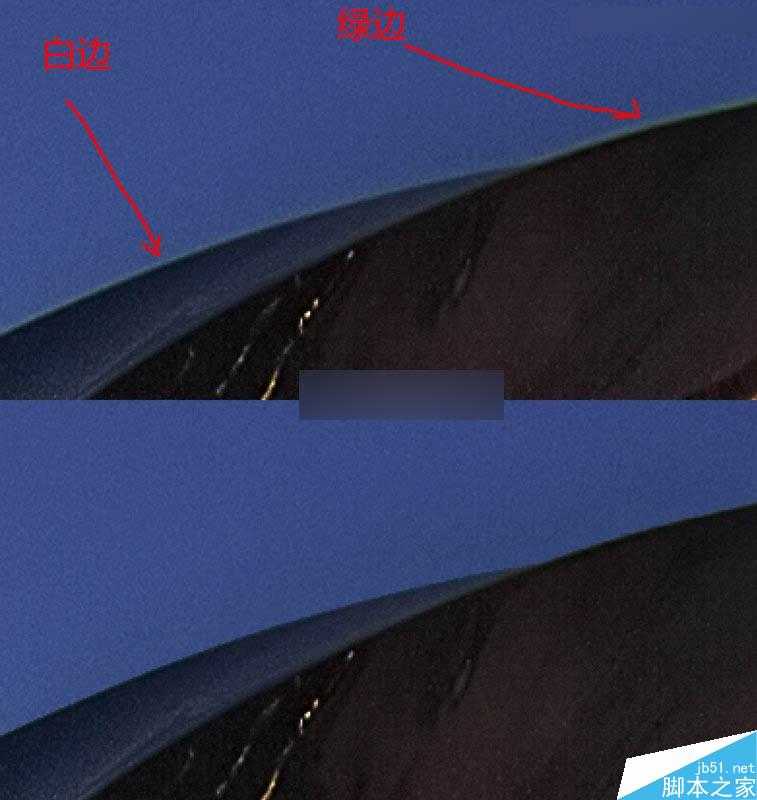 ‘Photoshop去除风景照里烦人的白边杂边小技巧介绍‘