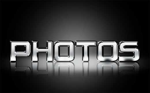 ‘photoshop制作出质感很强的金属字效果‘
