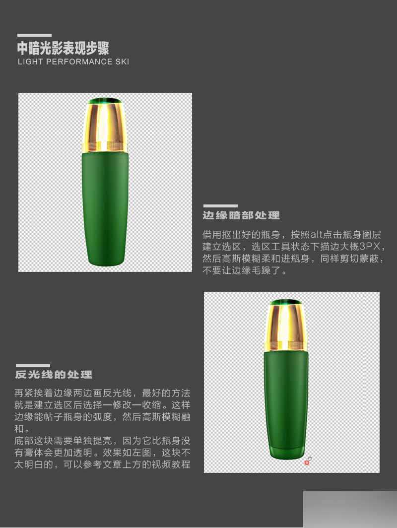 ‘PS对称光电商产品后期修图技巧‘