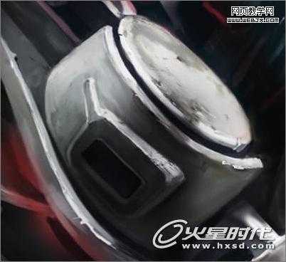 ‘photoshop利用汽车零件合成逼真超酷的变形金刚‘