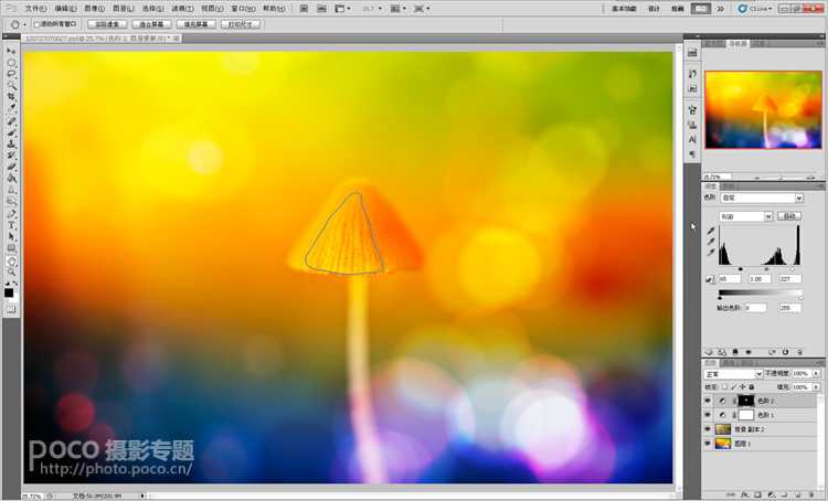 ‘photoshop打造出唯美梦幻的微距生态摄影图片教程‘