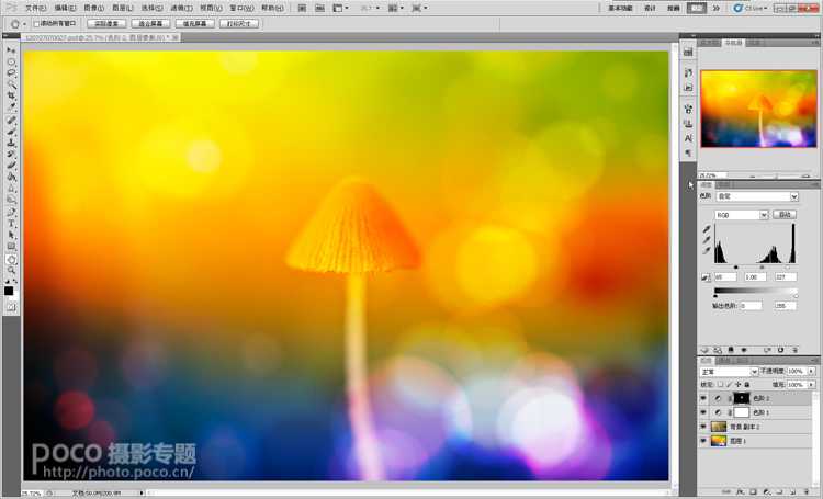 ‘photoshop打造出唯美梦幻的微距生态摄影图片教程‘