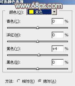 ‘Photoshop将花坛边的美女调制出柔美的古典黄褐色效果‘
