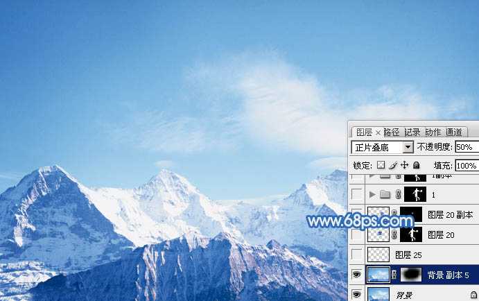 ‘photoshop合成制作超酷的灌篮冰人‘