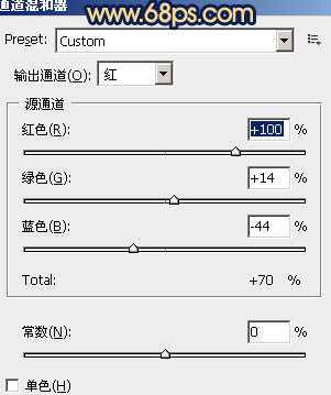 ‘Photoshop将花景婚片调成唯美的粉色调‘