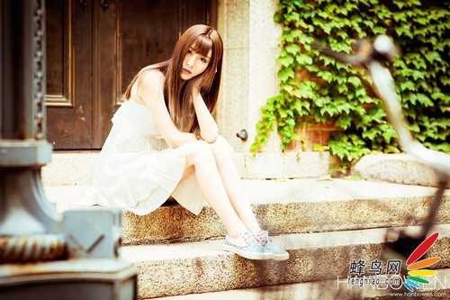 ‘PS为美女图片调出流行的日系小清新色调‘
