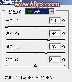 ‘Photoshop为树林女孩图片调制出柔美的暖色调‘