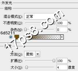 ‘photoshop设计制作红色金边质感金属字‘