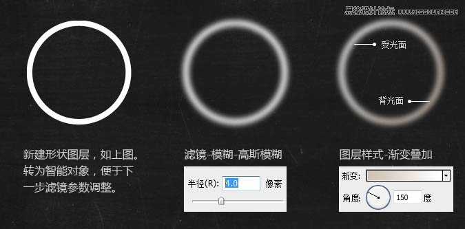 ‘Photoshop绘制精致的咖啡沫特效APP图标‘