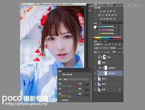 Photoshop调出樱花下的美女日系淡雅色调,PS教程