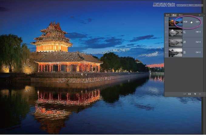 ‘Photoshop通过实例教程解析通道的原理‘