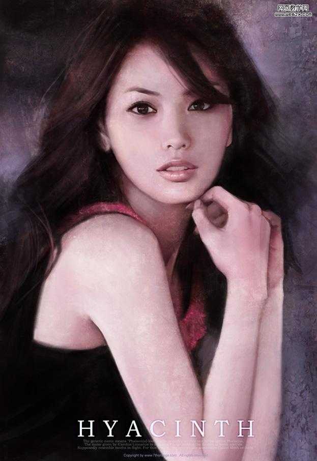 ‘Photoshop数位板段时间创造完整的人像作品教程‘