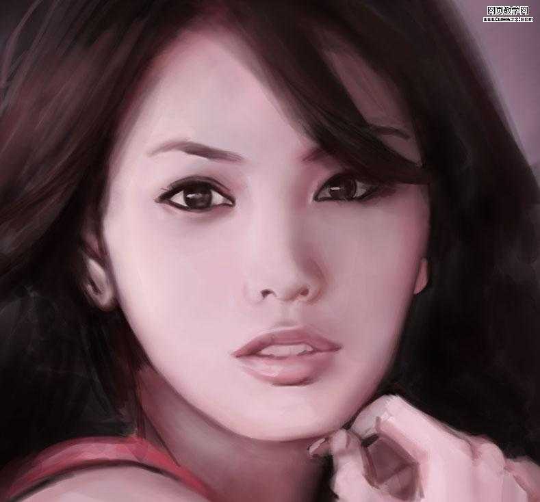 ‘Photoshop数位板段时间创造完整的人像作品教程‘