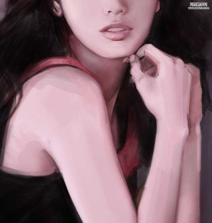 ‘Photoshop数位板段时间创造完整的人像作品教程‘