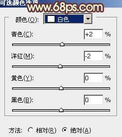‘Photoshop为外景美女图片增加上淡淡的青黄蜜糖色‘