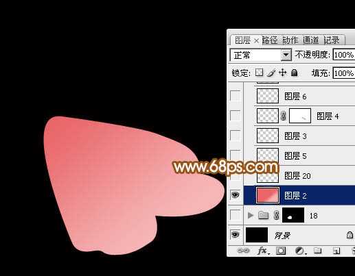 PS鼠绘超漂亮牡丹花 飞特网 PS鼠绘教程 技术分享