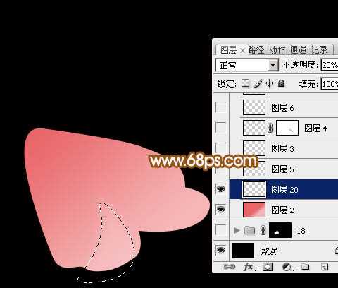 PS鼠绘超漂亮牡丹花 飞特网 PS鼠绘教程 技术分享