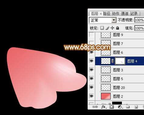 PS鼠绘超漂亮牡丹花 飞特网 PS鼠绘教程 技术分享