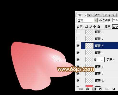PS鼠绘超漂亮牡丹花 飞特网 PS鼠绘教程 技术分享
