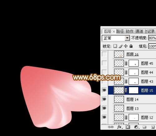 PS鼠绘超漂亮牡丹花 飞特网 PS鼠绘教程 技术分享
