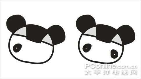 Coreldraw绘制奥运福娃晶晶