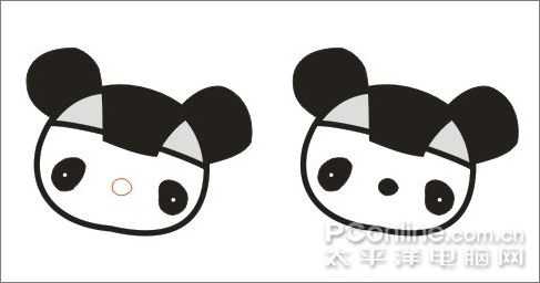 Coreldraw绘制奥运福娃晶晶