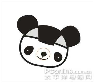 Coreldraw绘制奥运福娃晶晶