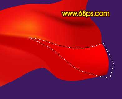 ‘Photoshop打造迎风飘扬的红色党旗‘