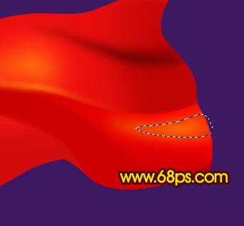 ‘Photoshop打造迎风飘扬的红色党旗‘