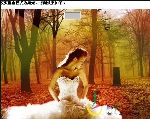 Photoshop照片合成：蝴蝶仙女