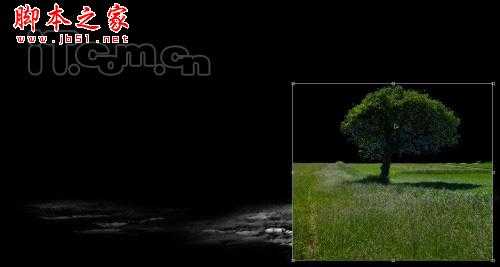 ‘PhotoShop合成制作魔幻世界里仰望天空的美女场景‘