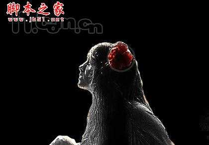 ‘PhotoShop合成制作魔幻世界里仰望天空的美女场景‘
