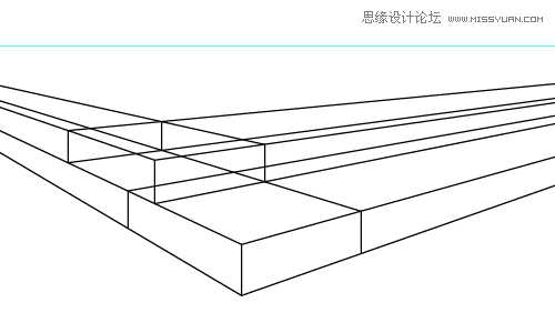 Illustrator绘制三维立体透视图教程(3),破洛洛