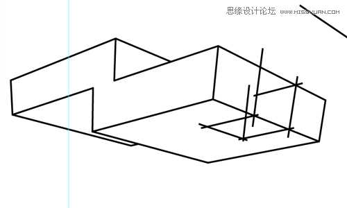 Illustrator绘制三维立体透视图教程(4),破洛洛